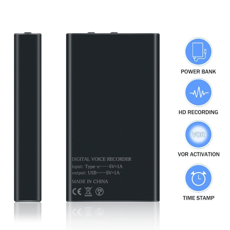 MZ006 Smart HD Geräuschreduzierungs-Diktiergerät, 16GB, 32GB