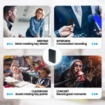 MZ006 Smart HD Geräuschreduzierungs-Diktiergerät, 16GB, 32GB