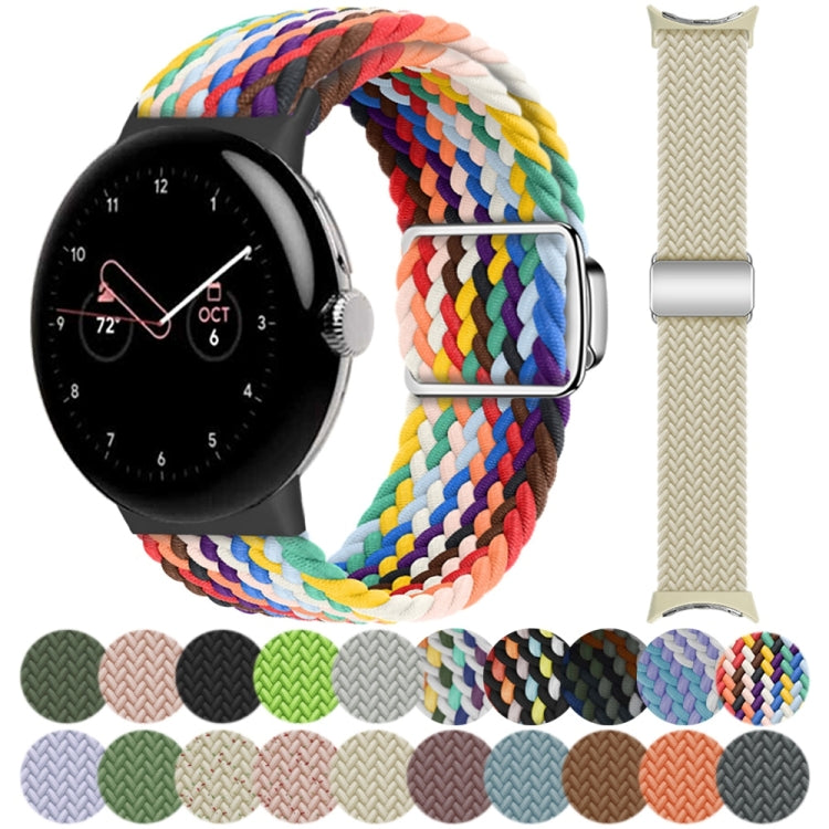 Nylon Loop Armband mit Magnetschnalle, für Google Pixel Watch 4 / 3 / 2 / 1 41mm