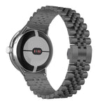 Edelstahl-Uhrenarmband mit sieben Perlen, passend für Google Pixel Watch 4 / 3 / 2 / 1 (41 mm)