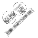 Edelstahl-Uhrenarmband mit sieben Perlen, passend für Google Pixel Watch 4 / 3 / 2 / 1 (41 mm)