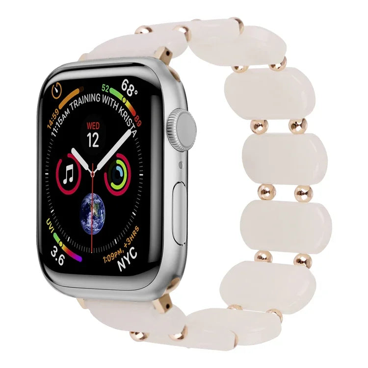 Stretch-Harz-Armband, für Apple Watch SE 2023 44mm, für Apple Watch SE 2023 40mm, für Apple Watch Ultra 2 49mm, für Apple Watch Series 9 45mm, für Apple Watch Series 9 41mm, für Apple Watch Ultra 49mm