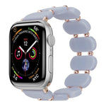 Stretch-Harz-Armband, für Apple Watch SE 2023 44mm, für Apple Watch SE 2023 40mm, für Apple Watch Ultra 2 49mm, für Apple Watch Series 9 45mm, für Apple Watch Series 9 41mm, für Apple Watch Ultra 49mm
