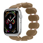 Stretch-Harz-Armband, für Apple Watch SE 2023 44mm, für Apple Watch SE 2023 40mm, für Apple Watch Ultra 2 49mm, für Apple Watch Series 9 45mm, für Apple Watch Series 9 41mm, für Apple Watch Ultra 49mm