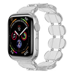 Stretch-Harz-Uhrenarmband, für Apple Watch SE 40mm, für Apple Watch SE 44mm, für Apple Watch 6 40mm, für Apple Watch Series 6 44mm, für Apple Watch Series 5 44mm, für Apple Watch Series 5 40mm