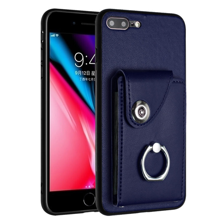 Organ Card Bag Ring Holder Handyhülle, für iPhone 8 Plus / 7 Plus