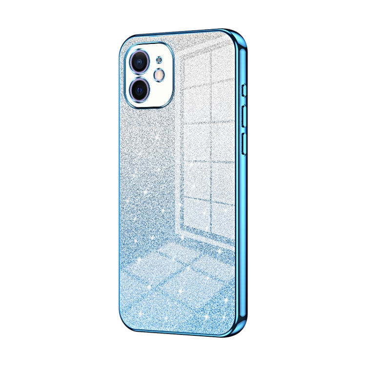 Glitzerndes, galvanisiertes Handycase mit Farbverlauf, für iPhone 11 Pro Max, für iPhone 11, für iPhone 11 Pro, für iPhone X / XS, für iPhone XR, für iPhone XS Max