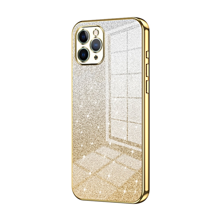 Gradient Glitter Powder Electroplated Phone Case, For iPhone 11 Pro Max, For iPhone 11, For iPhone 11 Pro, For iPhone X / XS, For iPhone XR, For iPhone XS Max