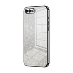 Gradient Glitter Powder Electroplated Phone Case, For iPhone 8 Plus / 7 Plus