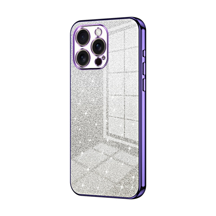 Gradient Glitter Powder Electroplated Phone Case, For iPhone 17e / 16e, For iPhone 17 Pro Max, For iPhone 17 Pro, For iPhone 17, For iPhone Air, For iPhone 16 Pro Max