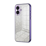 Gradient Glitter Powder Electroplated Phone Case, For iPhone 17e / 16e, For iPhone 17 Pro Max, For iPhone 17 Pro, For iPhone 17, For iPhone Air, For iPhone 16 Pro Max