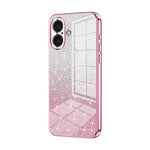 Gradient Glitter Powder Electroplated Phone Case, For iPhone 17e / 16e, For iPhone 17 Pro Max, For iPhone 17 Pro, For iPhone 17, For iPhone Air, For iPhone 16 Pro Max