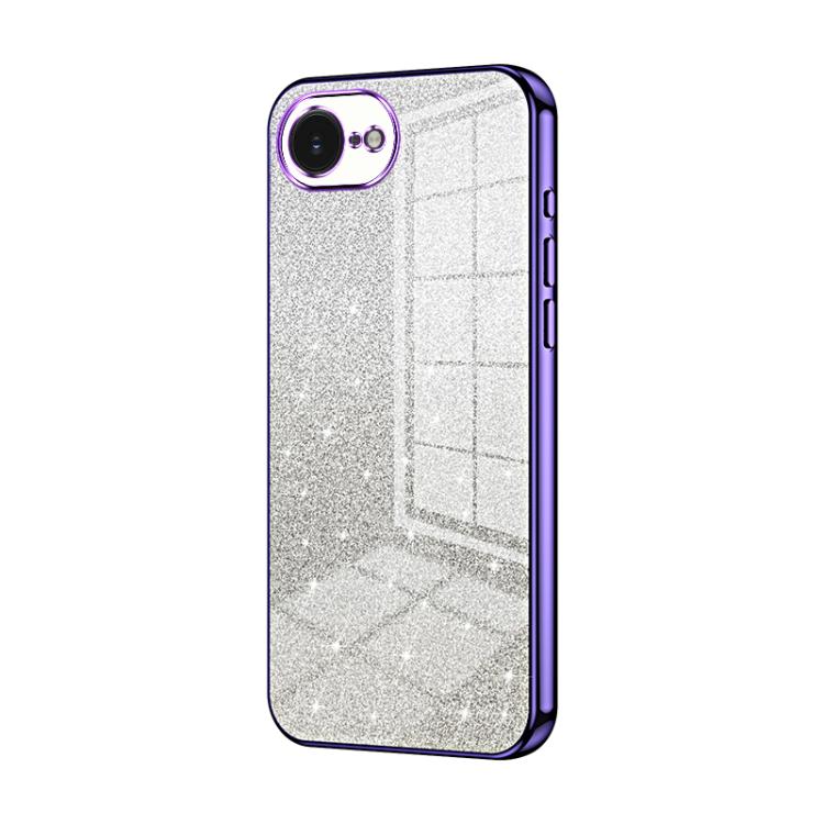 Gradient Glitter Puder Galvanisierte Handyhülle, Für iPhone 17e / 16e, Für iPhone 17 Pro Max, Für iPhone 17 Pro, Für iPhone 17, Für iPhone Air, Für iPhone 16 Pro Max