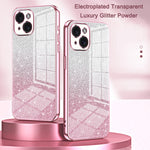 Glitzerndes, galvanisiertes Handycase mit Farbverlauf, für iPhone 11 Pro Max, für iPhone 11, für iPhone 11 Pro, für iPhone X / XS, für iPhone XR, für iPhone XS Max