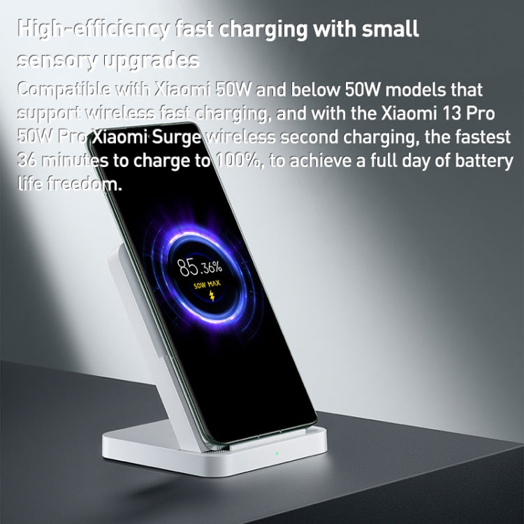 Original Xiaomi 50W vertikales luftgekühltes kabelloses Ladegerät Pro