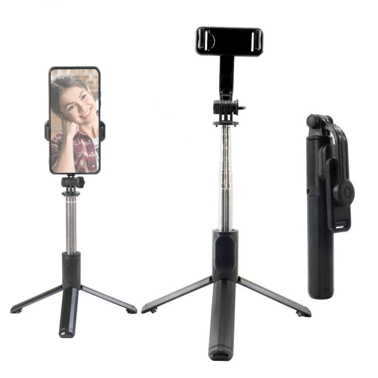 Q07 Bluetooth Selfie-Stick Multifunktionales Live-Übertragungsstativ, Ohne Licht, Mit Licht