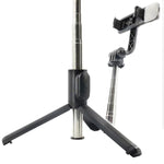 Q07 Bluetooth Selfie-Stick Multifunktionales Live-Übertragungsstativ, Ohne Licht, Mit Licht