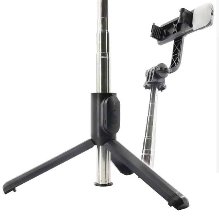Q07 Bluetooth Selfie-Stick Multifunktionales Live-Übertragungsstativ, Ohne Licht, Mit Licht