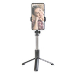 Q07 Bluetooth Selfie-Stick Multifunktionales Live-Übertragungsstativ, Ohne Licht, Mit Licht