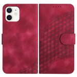 YX0060 Elephant Head Embossed Phone Leather Case with Lanyard, For iPhone 12 mini, For iPhone 11 Pro Max, For iPhone 11, For iPhone 11 Pro, For iPhone XS / X, For iPhone XR