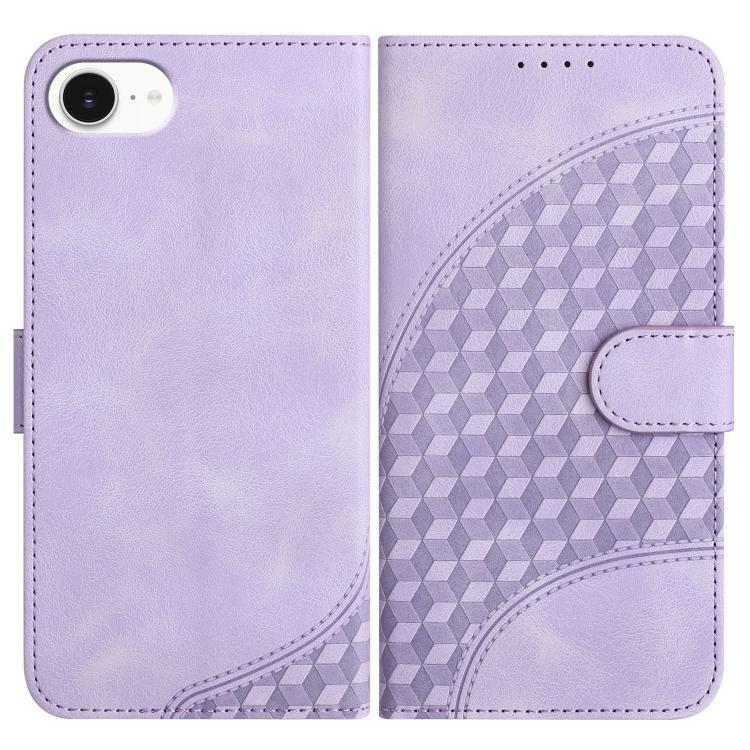 YX0060 Elefantenkopf geprägte Leder-Handyhülle mit Trageschlaufe, Für iPhone 17e / 16e, Für iPhone 17 Pro Max, Für iPhone 17 Pro, Für iPhone 17, Für iPhone Air, Für iPhone 16 Pro Max