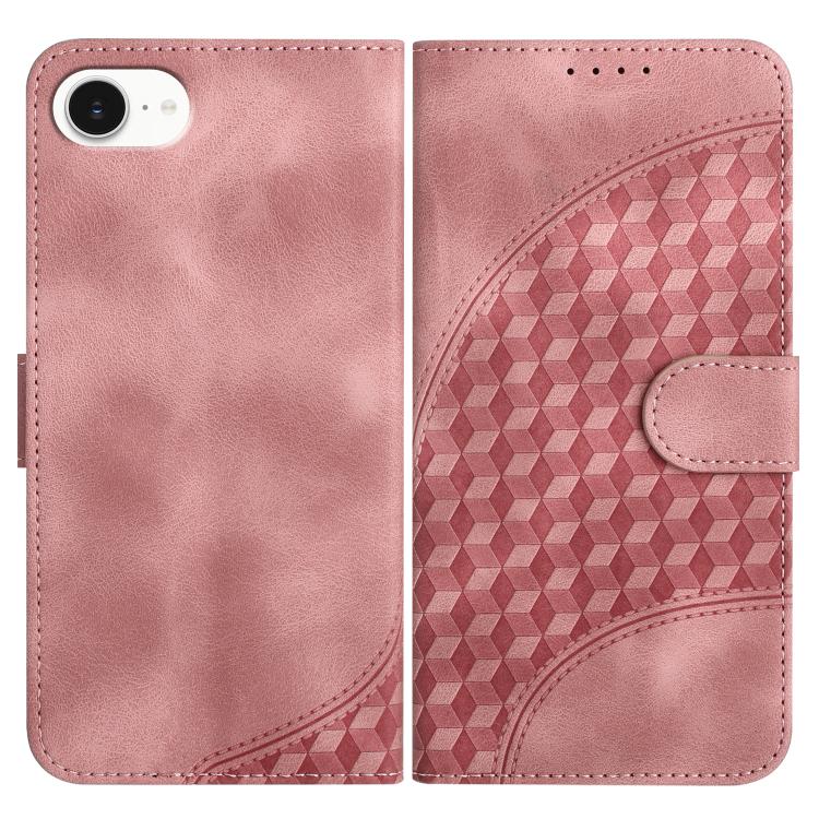 YX0060 Elefantenkopf geprägte Leder-Handyhülle mit Trageschlaufe, Für iPhone 17e / 16e, Für iPhone 17 Pro Max, Für iPhone 17 Pro, Für iPhone 17, Für iPhone Air, Für iPhone 16 Pro Max