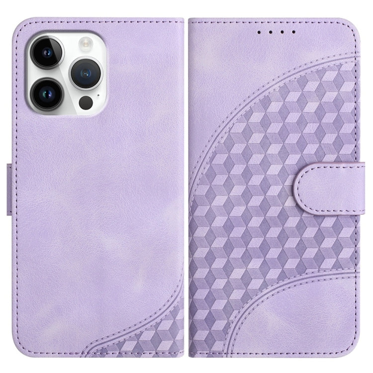 YX0060 Elefantenkopf geprägte Leder-Handyhülle mit Trageschlaufe, Für iPhone 17e / 16e, Für iPhone 17 Pro Max, Für iPhone 17 Pro, Für iPhone 17, Für iPhone Air, Für iPhone 16 Pro Max