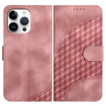 YX0060 Elefantenkopf geprägte Leder-Handyhülle mit Trageschlaufe, Für iPhone 17e / 16e, Für iPhone 17 Pro Max, Für iPhone 17 Pro, Für iPhone 17, Für iPhone Air, Für iPhone 16 Pro Max