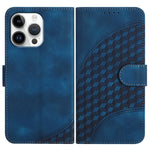 YX0060 Elefantenkopf geprägte Leder-Handyhülle mit Trageschlaufe, Für iPhone 17e / 16e, Für iPhone 17 Pro Max, Für iPhone 17 Pro, Für iPhone 17, Für iPhone Air, Für iPhone 16 Pro Max
