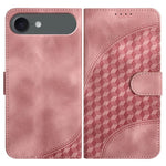 YX0060 Elefantenkopf geprägte Leder-Handyhülle mit Trageschlaufe, Für iPhone 17e / 16e, Für iPhone 17 Pro Max, Für iPhone 17 Pro, Für iPhone 17, Für iPhone Air, Für iPhone 16 Pro Max