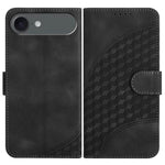 YX0060 Elefantenkopf geprägte Leder-Handyhülle mit Trageschlaufe, Für iPhone 17e / 16e, Für iPhone 17 Pro Max, Für iPhone 17 Pro, Für iPhone 17, Für iPhone Air, Für iPhone 16 Pro Max