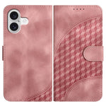 YX0060 Elefantenkopf geprägte Leder-Handyhülle mit Trageschlaufe, Für iPhone 17e / 16e, Für iPhone 17 Pro Max, Für iPhone 17 Pro, Für iPhone 17, Für iPhone Air, Für iPhone 16 Pro Max