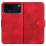 YX0060 Elefantenkopf geprägte Leder-Handyhülle mit Trageschlaufe, Für iPhone 17e / 16e, Für iPhone 17 Pro Max, Für iPhone 17 Pro, Für iPhone 17, Für iPhone Air, Für iPhone 16 Pro Max