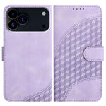 YX0060 Elefantenkopf geprägte Leder-Handyhülle mit Trageschlaufe, Für iPhone 17e / 16e, Für iPhone 17 Pro Max, Für iPhone 17 Pro, Für iPhone 17, Für iPhone Air, Für iPhone 16 Pro Max