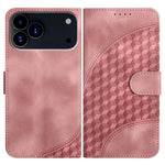 YX0060 Elefantenkopf geprägte Leder-Handyhülle mit Trageschlaufe, Für iPhone 17e / 16e, Für iPhone 17 Pro Max, Für iPhone 17 Pro, Für iPhone 17, Für iPhone Air, Für iPhone 16 Pro Max