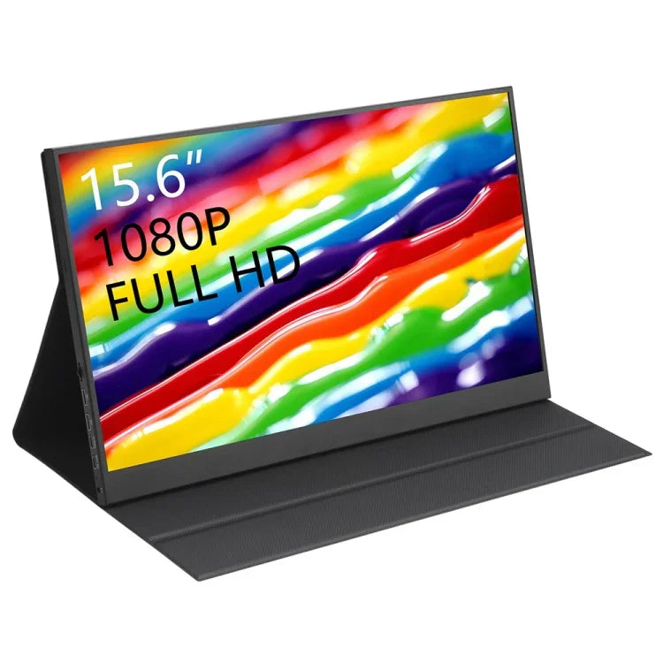 15,6 Zoll HDR 1080P IPS Bildschirm Tragbarer Monitor, 15,6 Zoll 1080P