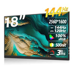 18 Zoll HDR 2560x1600P IPS-Bildschirm Tragbarer Monitor, 18 Zoll 2.5K