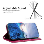 Vierblättrige geprägte Leder-Handyhülle, für iPhone 17 Pro Max, für iPhone 17 Pro, für iPhone 17, für iPhone Air, für iPhone 16 Pro Max, für iPhone 16 Pro, für iPhone 16 Plus, für iPhone 16