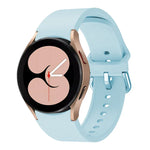 Colorful Buckle Silicone Sport Watch Band, For Samsung Galaxy Watch 6 / 6 Classic