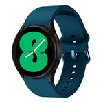 Colorful Buckle Silicone Sport Watch Band, For Samsung Galaxy Watch 6 / 6 Classic