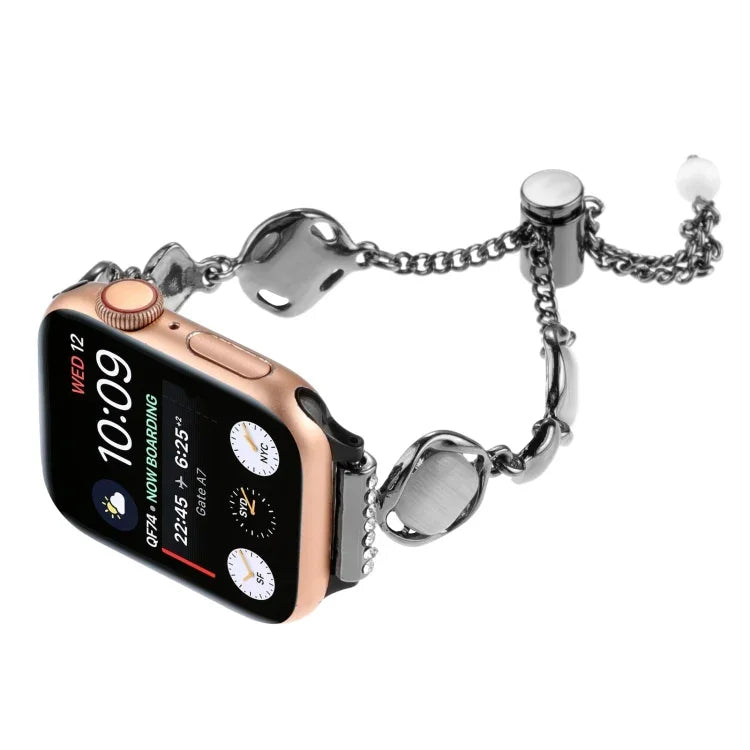 Uhrenarmband aus Muschelmetallkette, für Apple Watch 42 mm und Apple Watch 38 mm