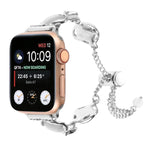 Uhrenarmband aus Muschelmetallkette, für Apple Watch 42 mm und Apple Watch 38 mm