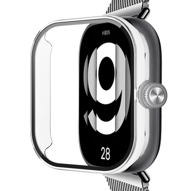 PC + Tempered Glass Integrated Watch Protective Case, For Redmi Watch 4