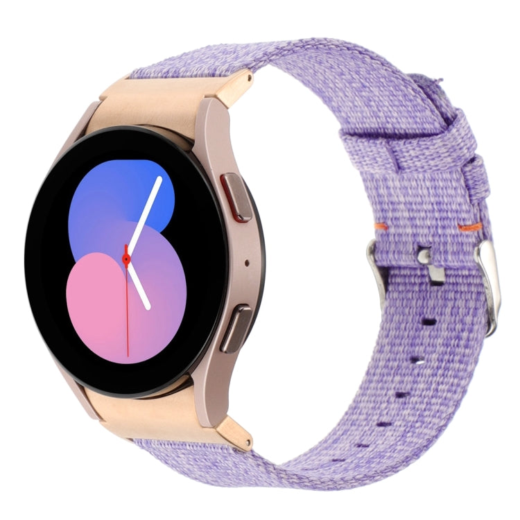 Nylon Canvas Uhrenarmband, für Samsung Galaxy Watch6/6 Classic/5/5 Pro