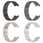 Button Style One-bead Metal Watch Band, For Samsung Galaxy Watch6/6 Classic/5/5 Pro
