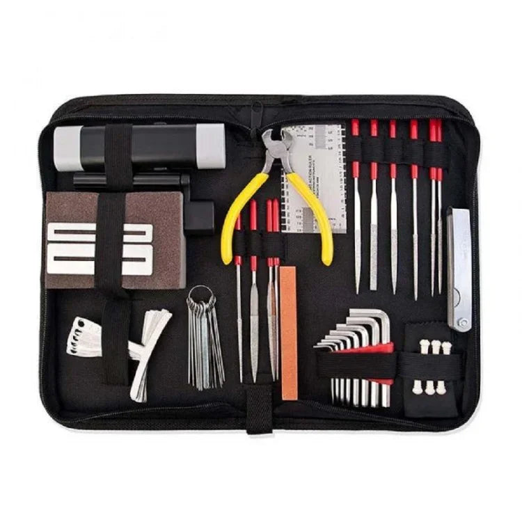 Multifunktionales Gitarrenreparatur- und Wartungswerkzeugset, Gitarrenreparaturwerkzeuge