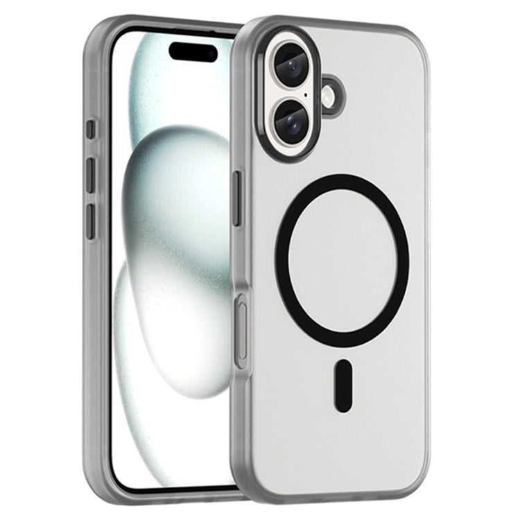 MagSafe Matt durchscheinende TPU + PC Vollschutzhülle, Für iPhone 16 Pro, Für iPhone 16 Plus, Für iPhone 16, Für iPhone 15 Pro Max, Für iPhone 15 Pro