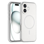 MagSafe Matt durchscheinende TPU + PC Vollschutzhülle, Für iPhone 16 Pro, Für iPhone 16 Plus, Für iPhone 16, Für iPhone 15 Pro Max, Für iPhone 15 Pro