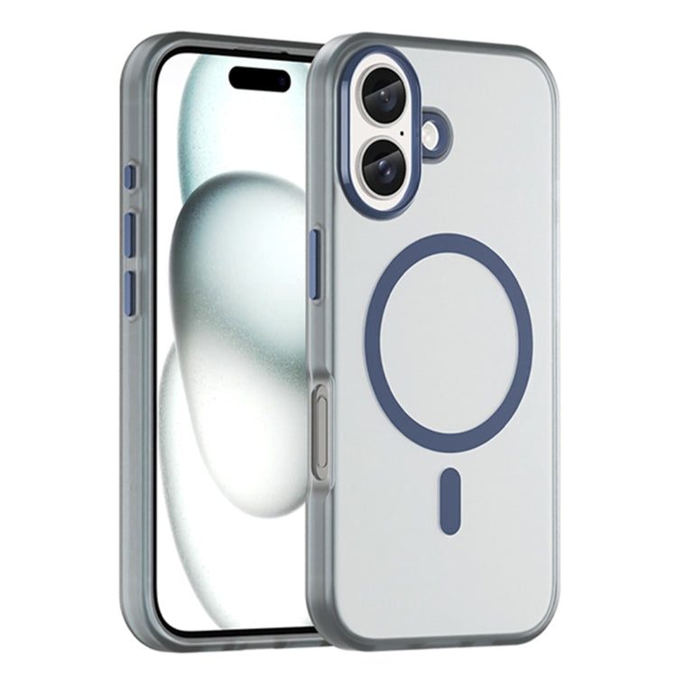 MagSafe Matt durchscheinende TPU + PC Vollschutzhülle, Für iPhone 16 Pro, Für iPhone 16 Plus, Für iPhone 16, Für iPhone 15 Pro Max, Für iPhone 15 Pro