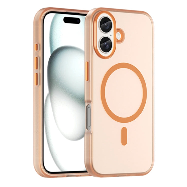 MagSafe Matt durchscheinende TPU + PC Vollschutzhülle, Für iPhone 16 Pro, Für iPhone 16 Plus, Für iPhone 16, Für iPhone 15 Pro Max, Für iPhone 15 Pro